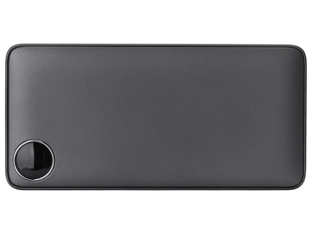 Внешний аккумулятор Mild Pro c быстрой зарядкой QC/PD металлик soft-touch 20 000 mAh серый - фото 3