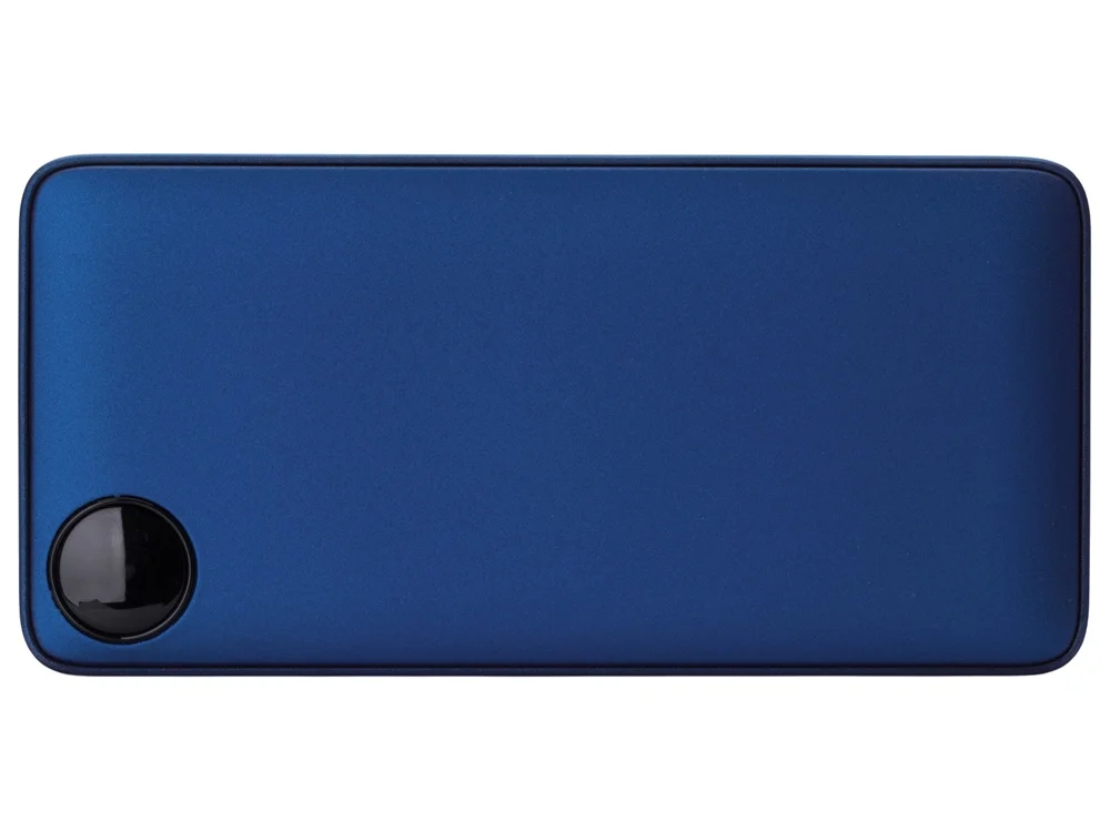Внешний аккумулятор Mild Pro c быстрой зарядкой QC/PD металлик soft-touch 20 000 mAh синий - фото 3