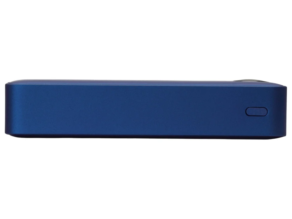 Внешний аккумулятор Mild Pro c быстрой зарядкой QC/PD металлик soft-touch 20 000 mAh синий - фото 5