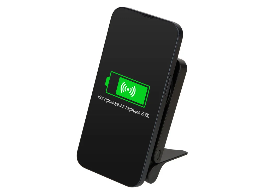 Магнитный внешний аккумулятор MagnIQ 5000 mAh черный - фото 3