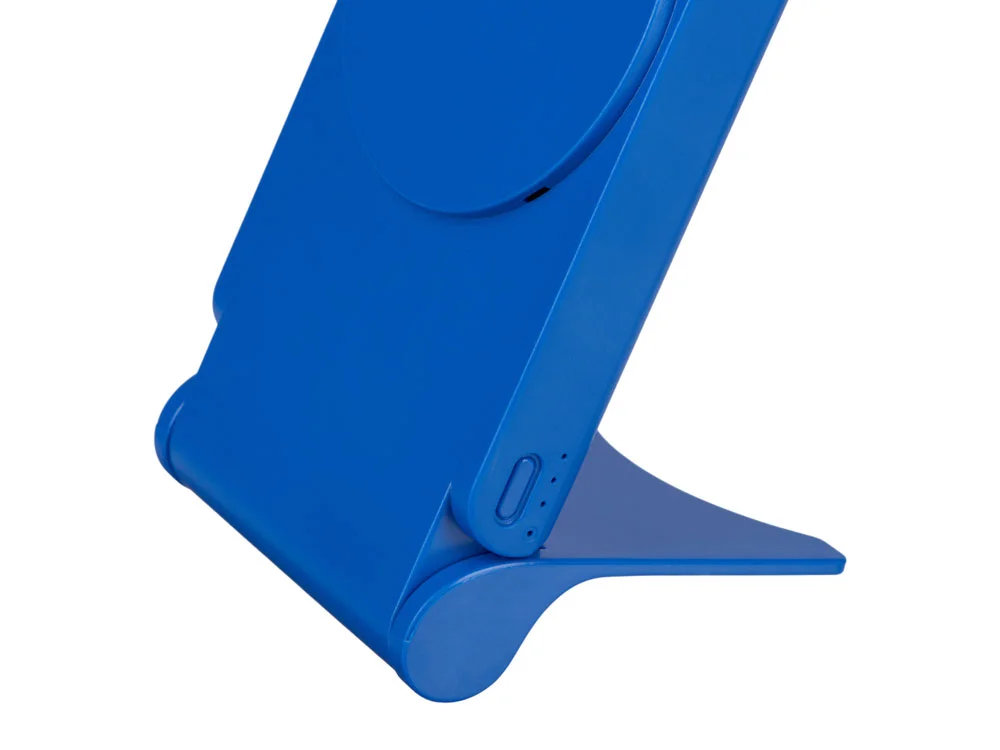 Магнитный внешний аккумулятор MagnIQ 5000 mAh синий - фото 9