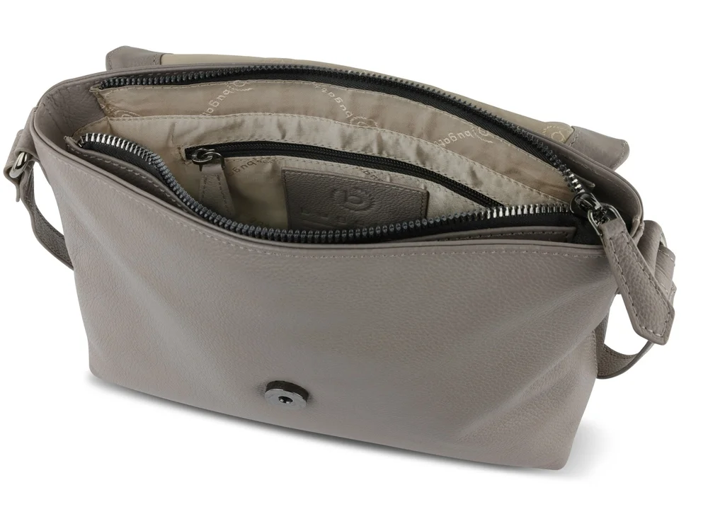 Сумка наплечная женская Bella бежевый - фото 6