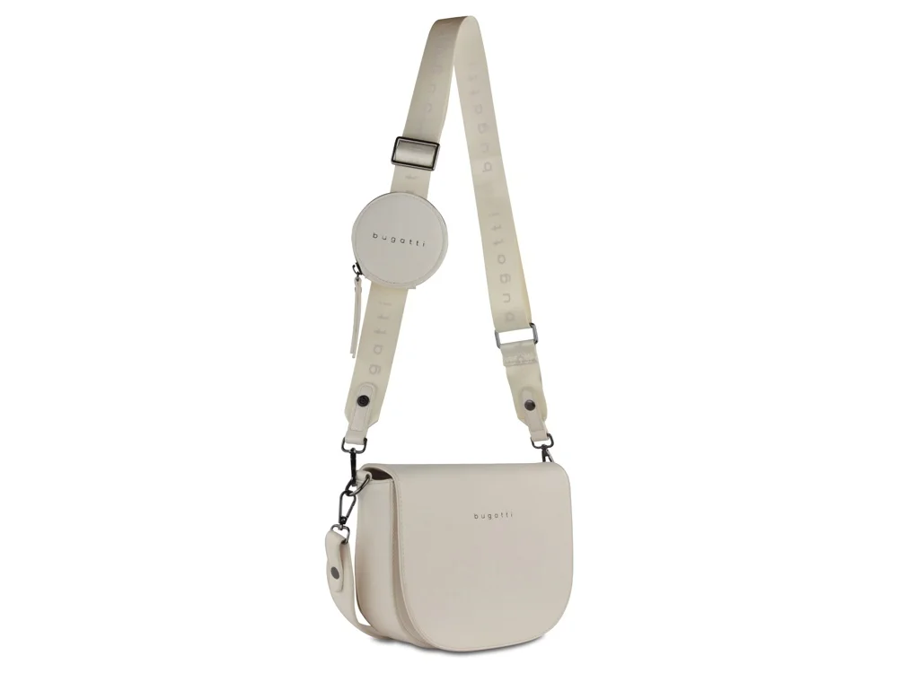 Сумка наплечная женская «Almata» с кошельком, бежевый - фото 8