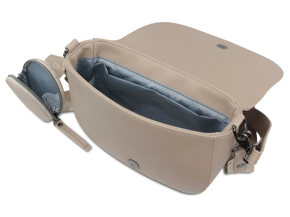 Сумка наплечная женская «Almata» с кошельком, коричневый - фото 2