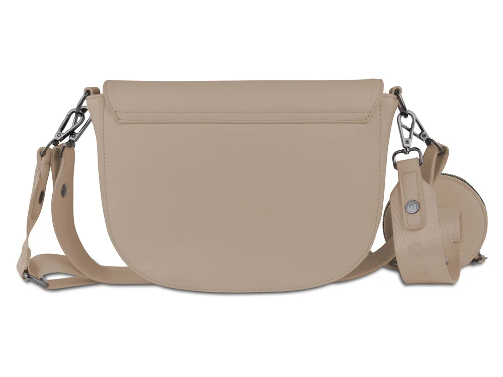 Сумка наплечная женская «Almata» с кошельком, коричневый - фото 4