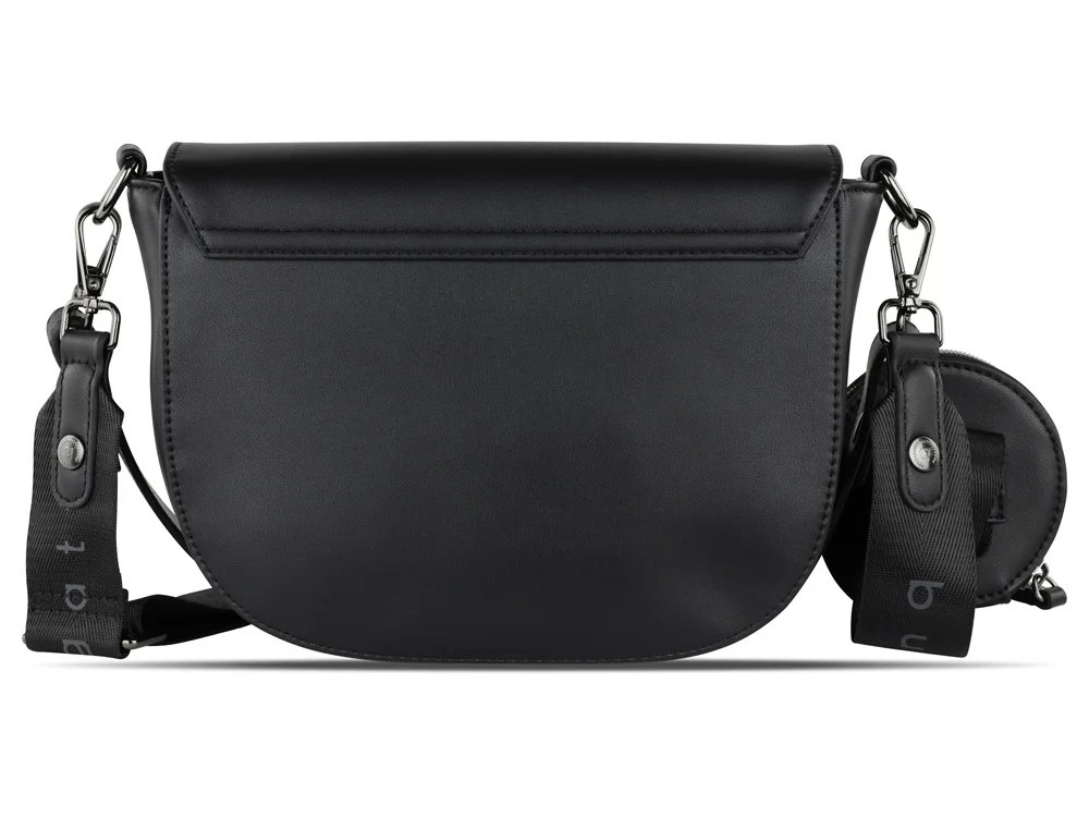 Сумка наплечная женская «Almata» с кошельком, черный - фото 5