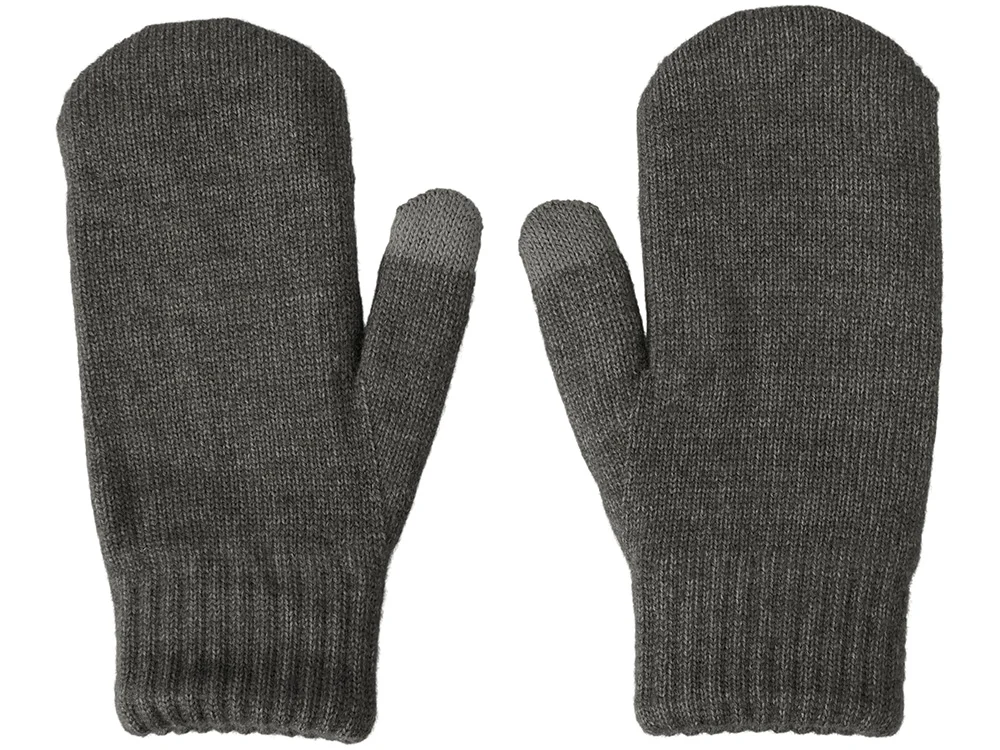 Варежки «Dunant», темно-серый меланж - фото 3