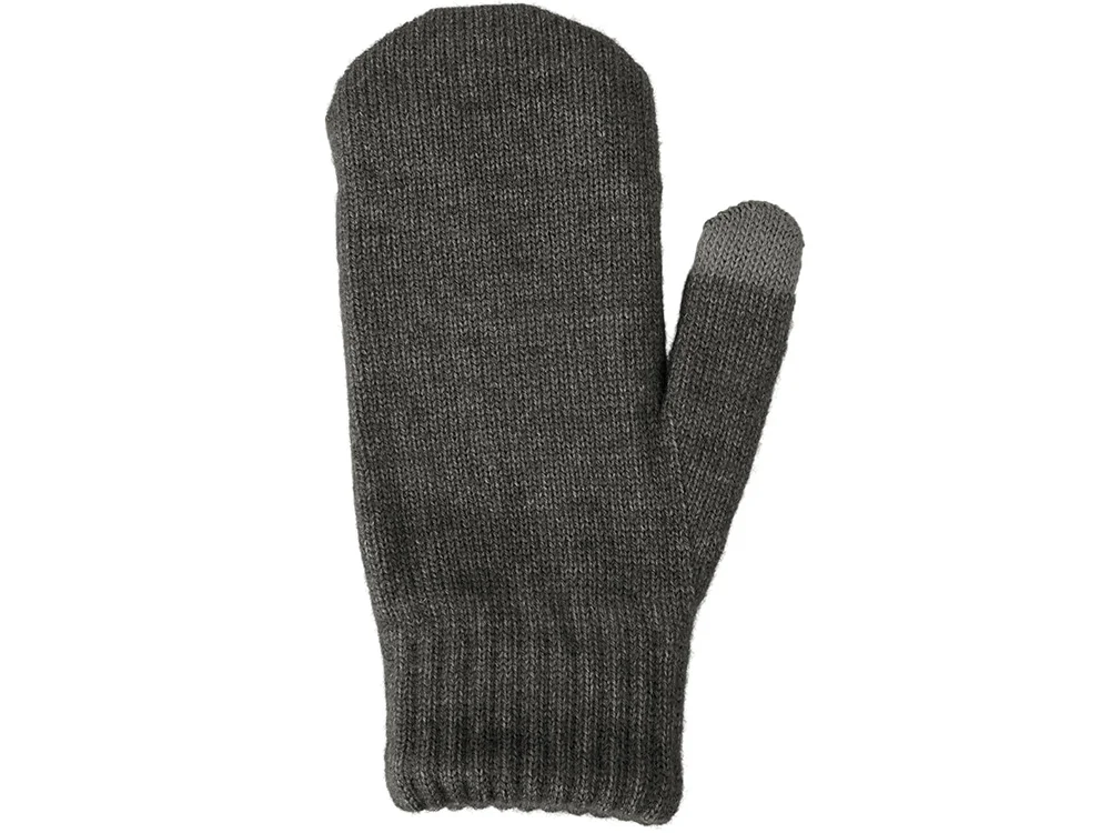 Варежки «Dunant», темно-серый меланж - фото 4
