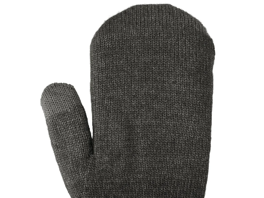 Варежки «Dunant», темно-серый меланж - фото 6