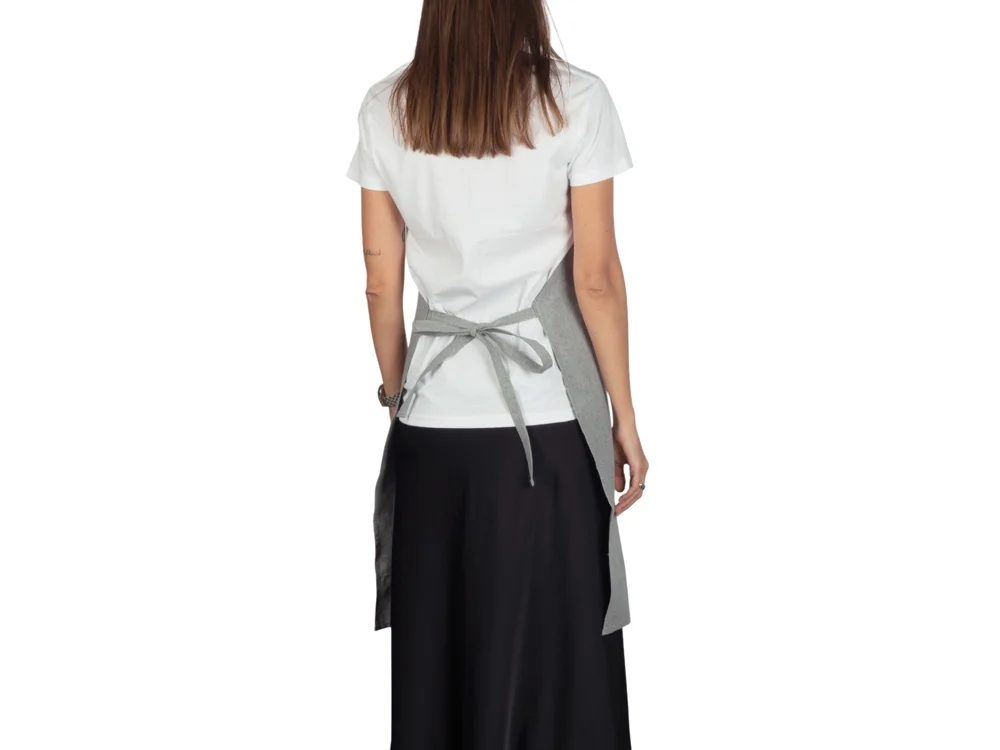 Фартук из переработанных материалов Newborn серый - фото 4