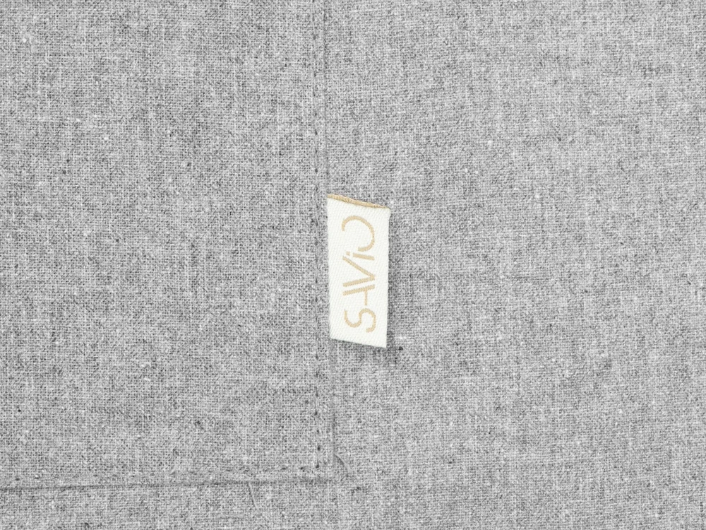 Фартук из переработанных материалов Newborn серый - фото 6