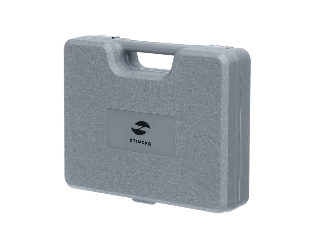 Набор инструментов 25 предметов серый желтый черный - фото 4