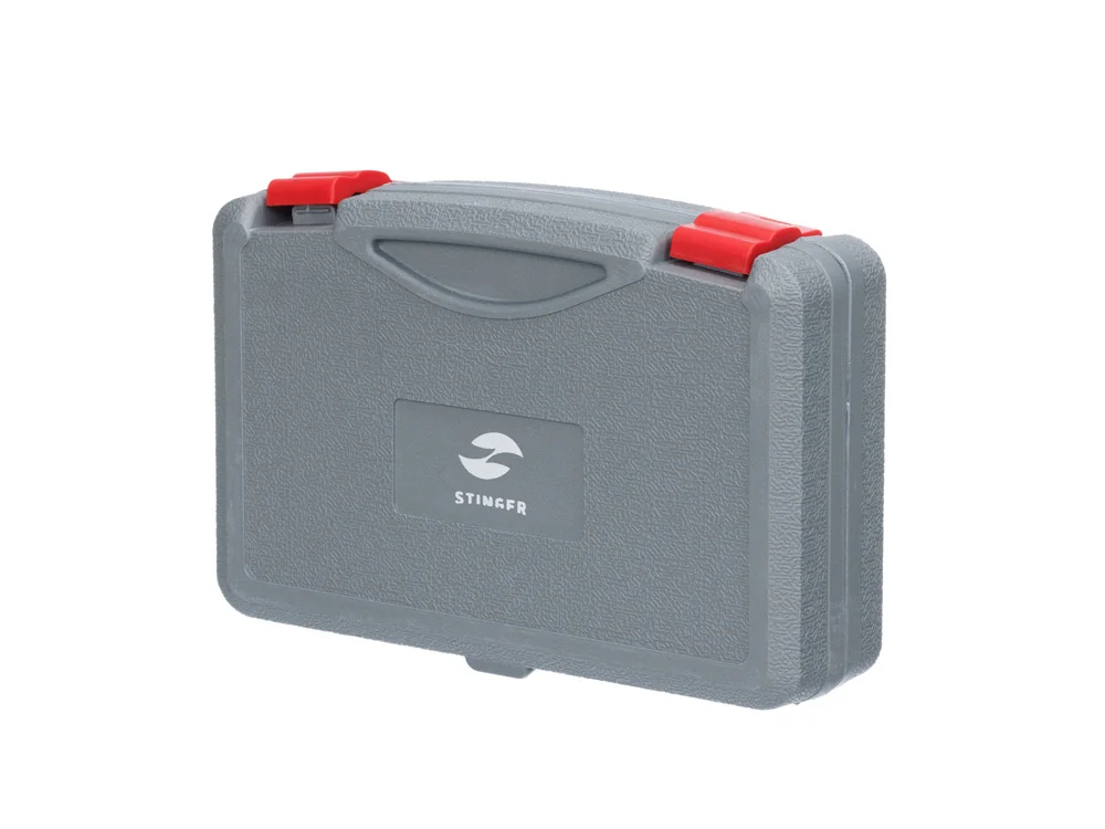 Набор инструментов, 13 предметов, серый, красный, черный - фото 6