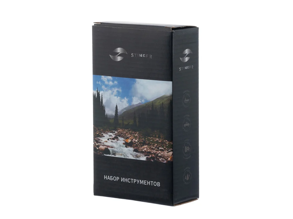 Набор инструментов, 20 предметов, желтый, черный - фото 7