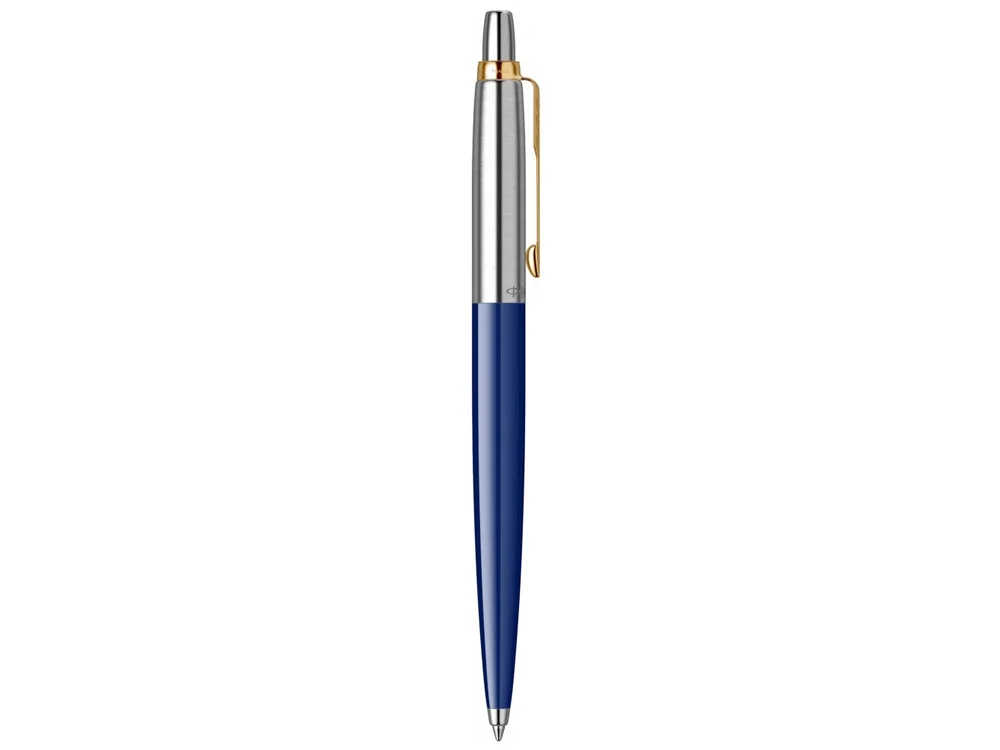 Ручка Паркер шариковая Jotter Jotter K160 синий/серебристый/золотистый - фото 3