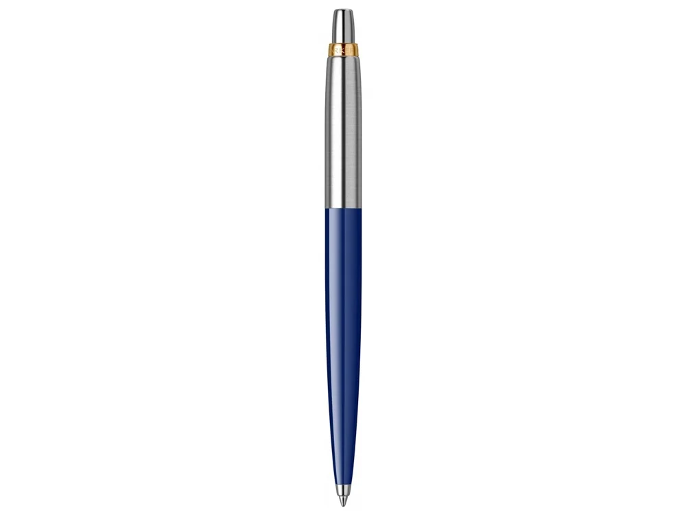 Ручка Паркер шариковая Jotter Jotter K160 синий/серебристый/золотистый - фото 4