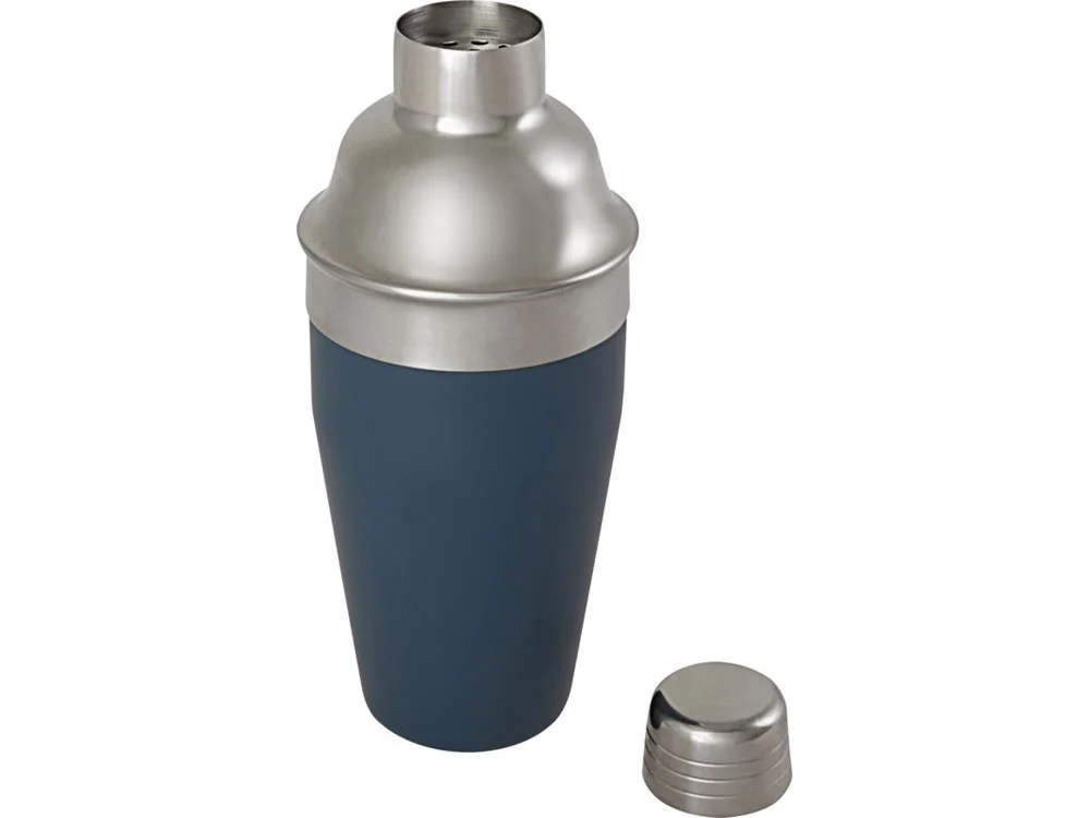 Шейкер для коктейлей «Gaudie», синий ледяной, серебристый