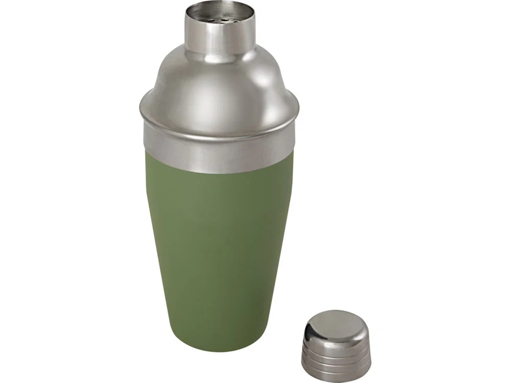 Шейкер для коктейлей Gaudie зеленый серебристый