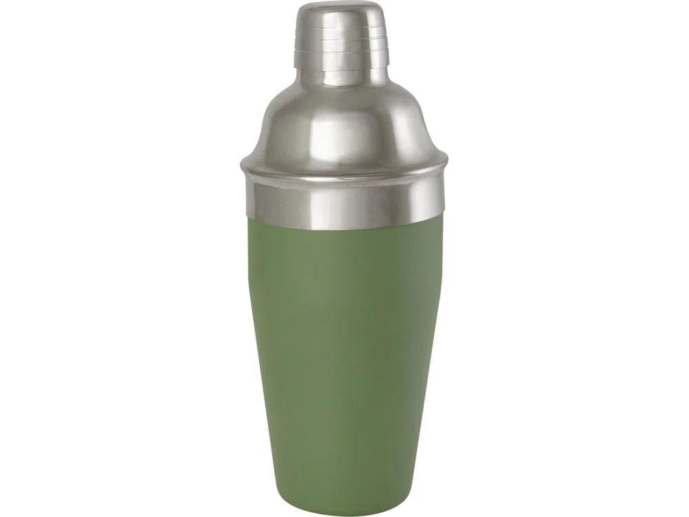 Шейкер для коктейлей Gaudie зеленый серебристый - фото 2