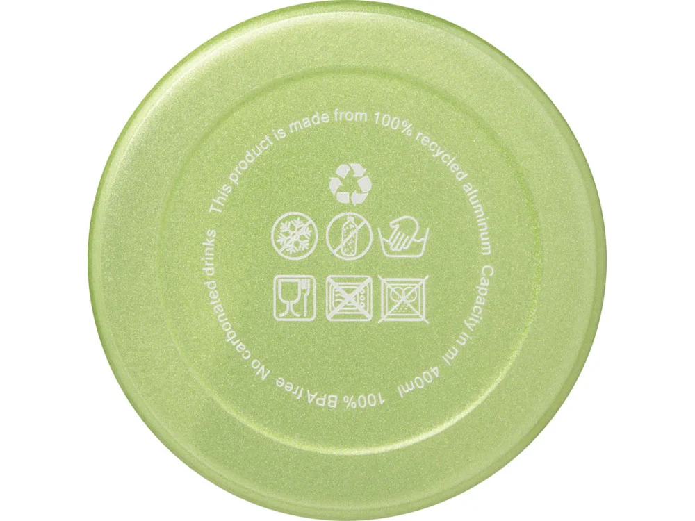 Бутылка для воды с карабином «Oregon», 400 мл, зеленое яблоко - фото 3