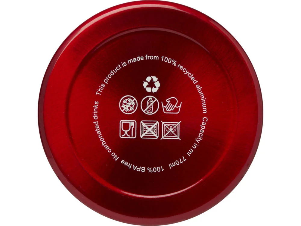 Бутылка для воды с карабином Oregon 770 мл красный - фото 4