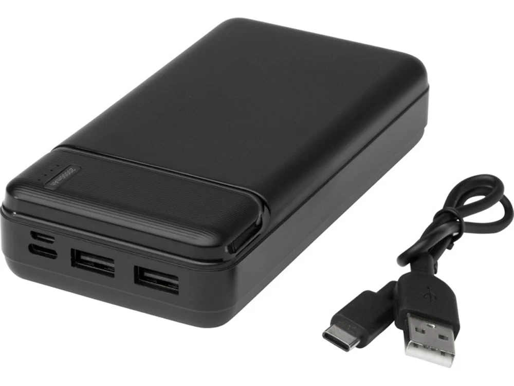 Портативное зарядное устройство Loop 20000 mAh черный - фото 5