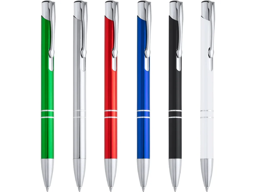 Ручка шариковая металлическая ARDENES, красный - фото 3