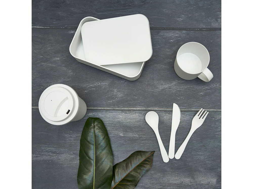 Ланч-бокс YOBO белый 1000 мл - фото 3