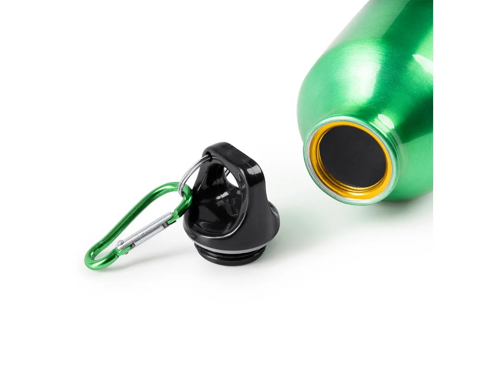 Бутылка RENKO из переработанного алюминия, зеленый, 400 мл - фото 3