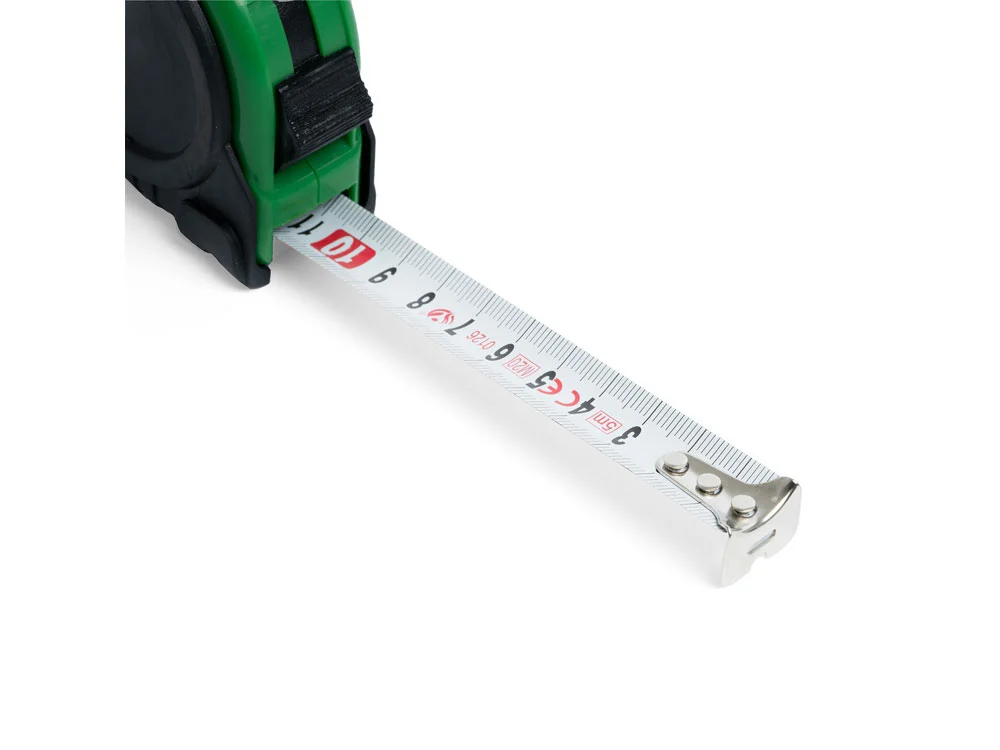 Рулетка PICK, 5м, зеленый - фото 2