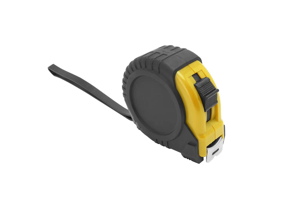 Рулетка PICK, 5м, желтый - фото 2