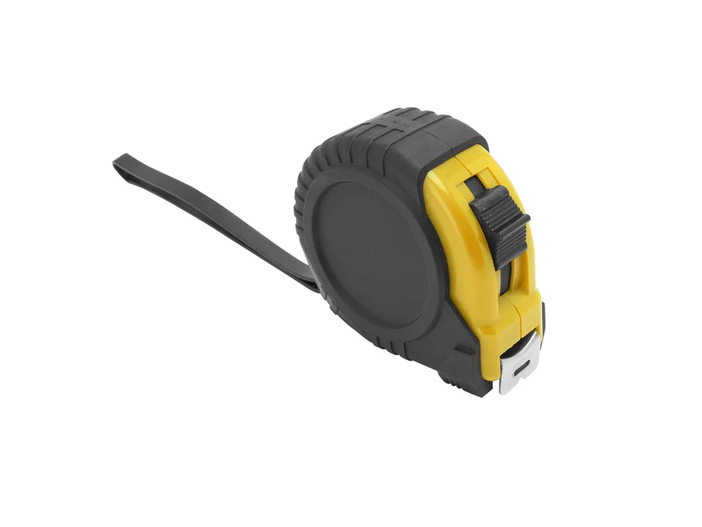 Рулетка RIVET, 3м, желтый - фото 2