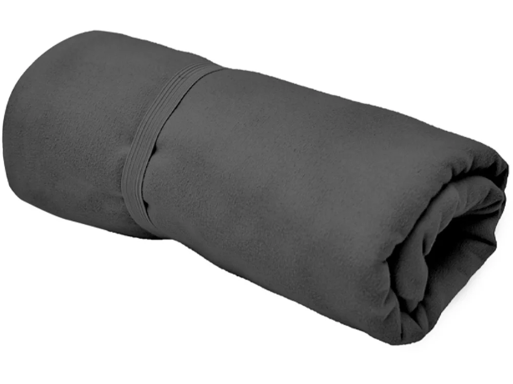 Спортивное полотенце CORK, темный свинцовый - фото 2