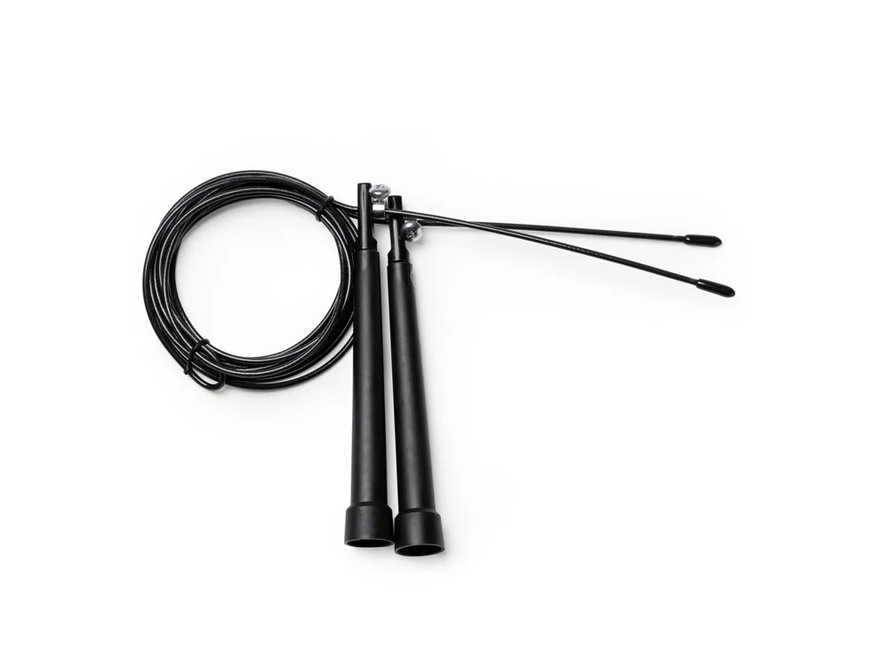 Регулируемая скакалка ROCKY, черный - фото 7