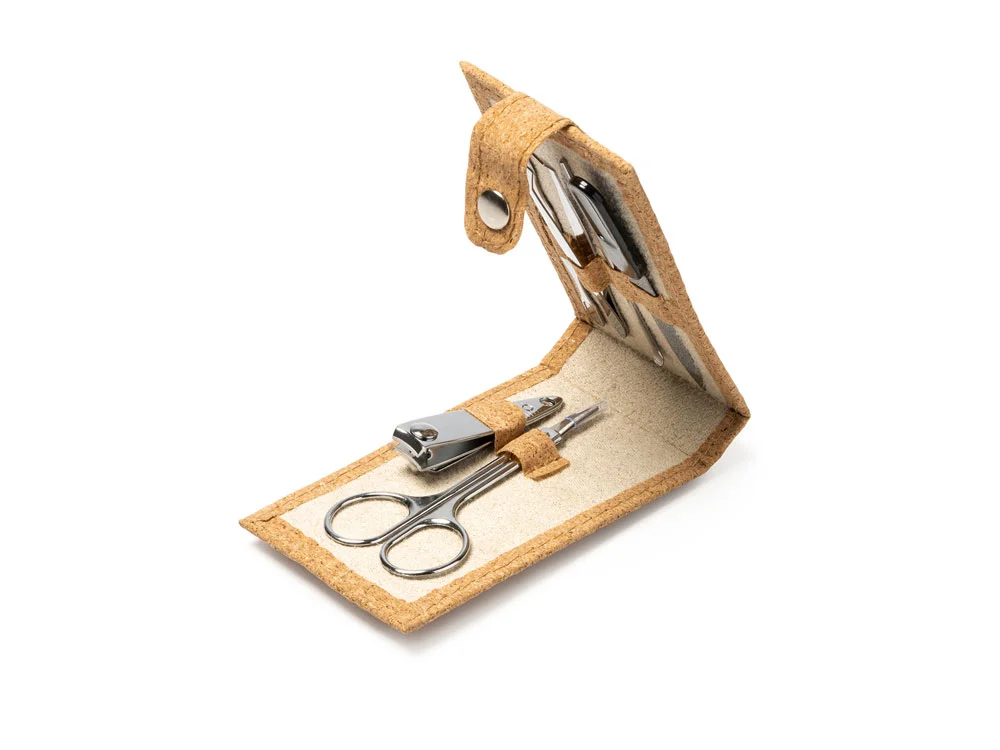 Маникюрный набор PODOX серебристый бежевый - фото 4