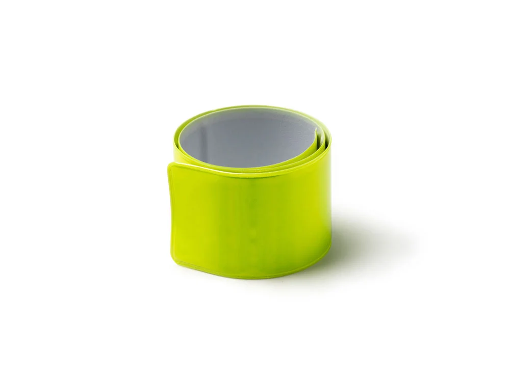 Светоотражающий браслет YUMA неоновый желтый - фото 2