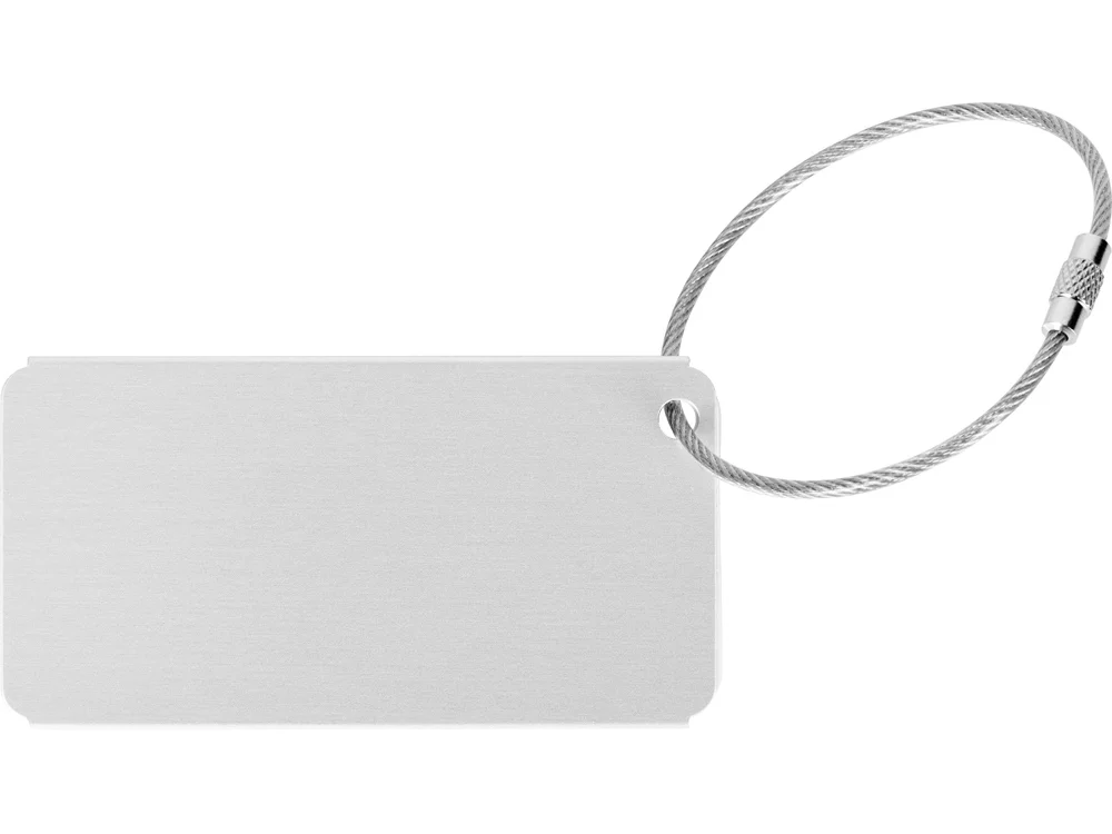 Бирка для багажа Travel серебристый - фото 4