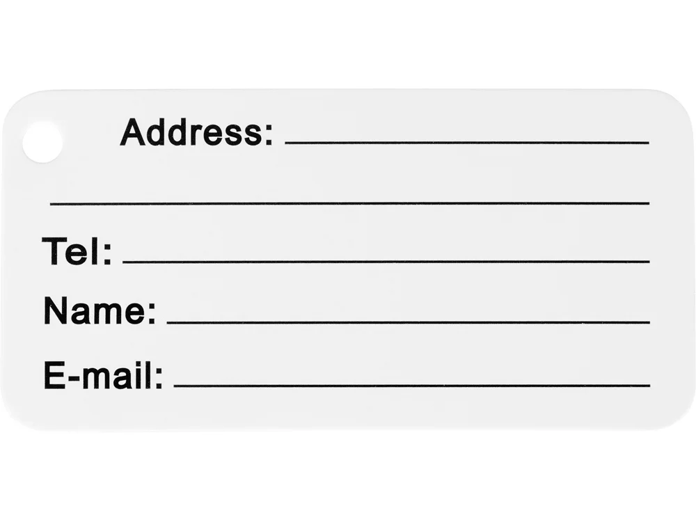 Бирка для багажа Travel серебристый - фото 5