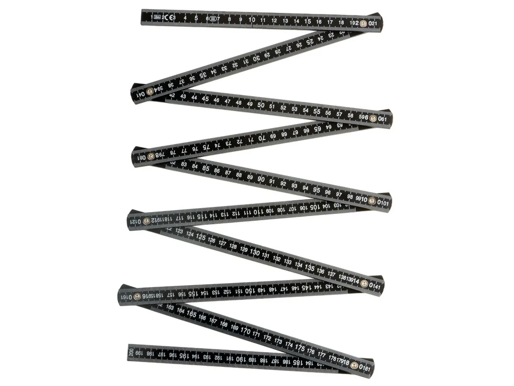 Складная линейка Plank 2 м черный - фото 6