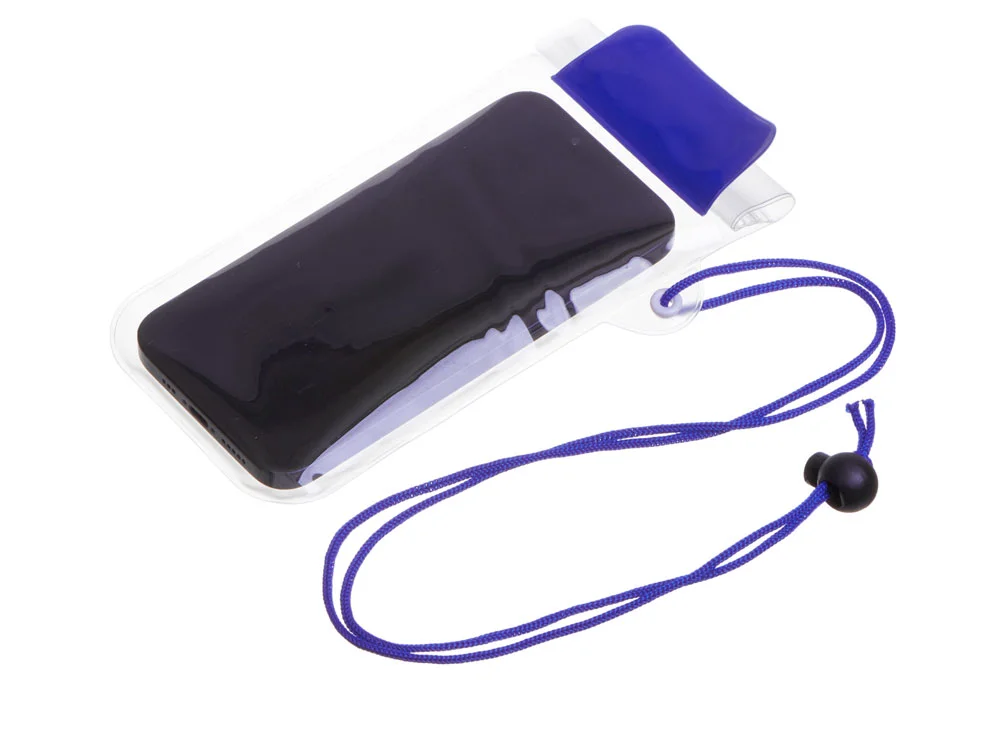 Влагостойкий чехол Repel синий/прозрачный - фото 2