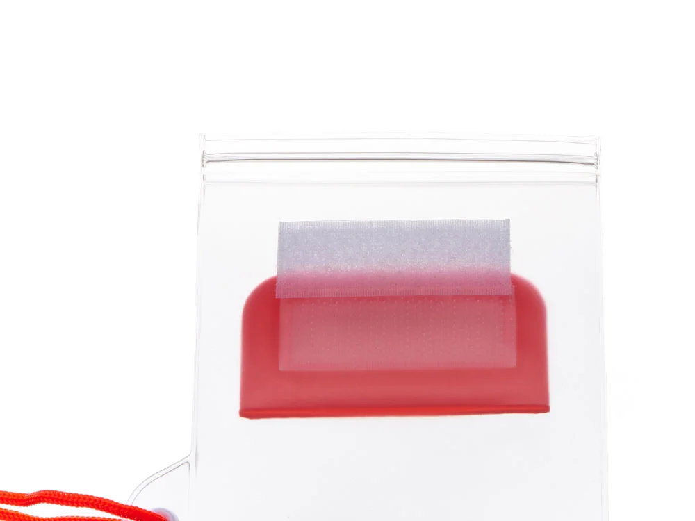 Влагостойкий чехол Repel красный/прозрачный - фото 3