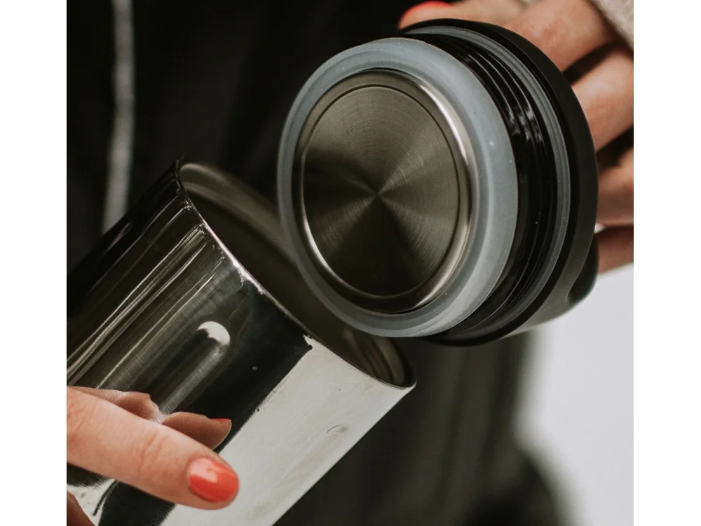 Вакуумный термос Bottle 590 мл серебристый - фото 6