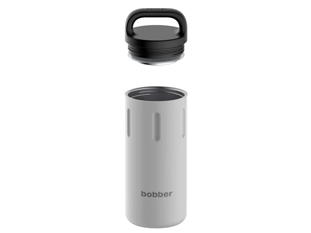 Вакуумный термос с керамическим покрытием Bottle 590 мл серый - фото 2