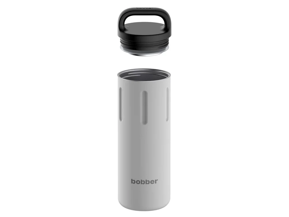 Вакуумный термос с керамическим покрытием Bottle 770 мл серый - фото 2