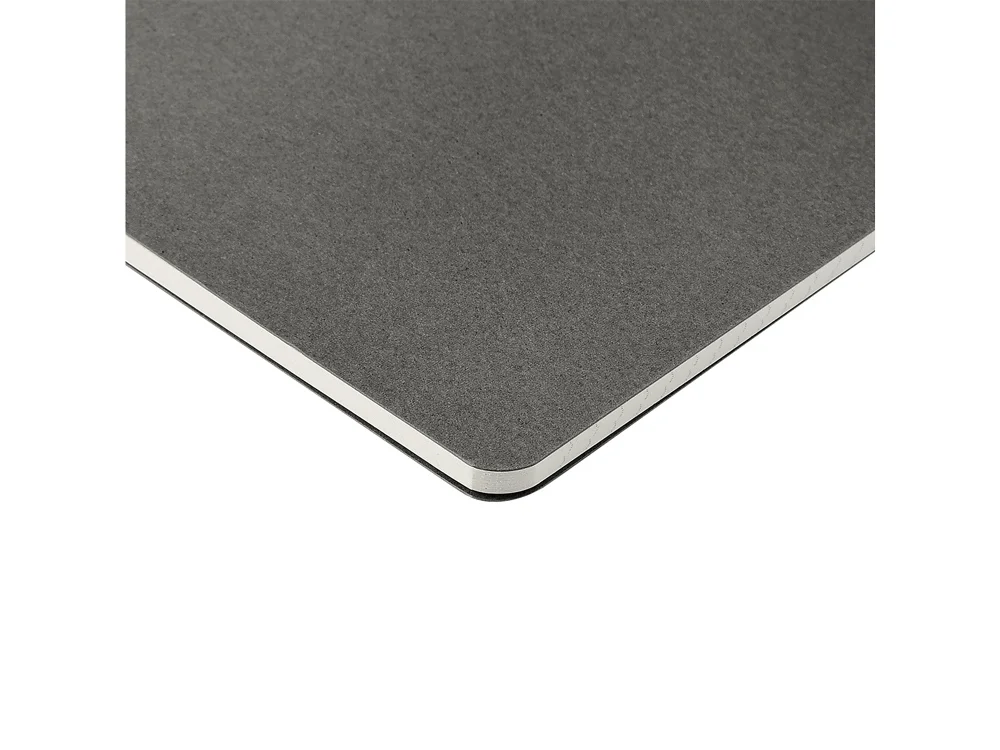 Бизнес тетрадь А5 Megapolis Velvet flex soft touch серый A5 - фото 4
