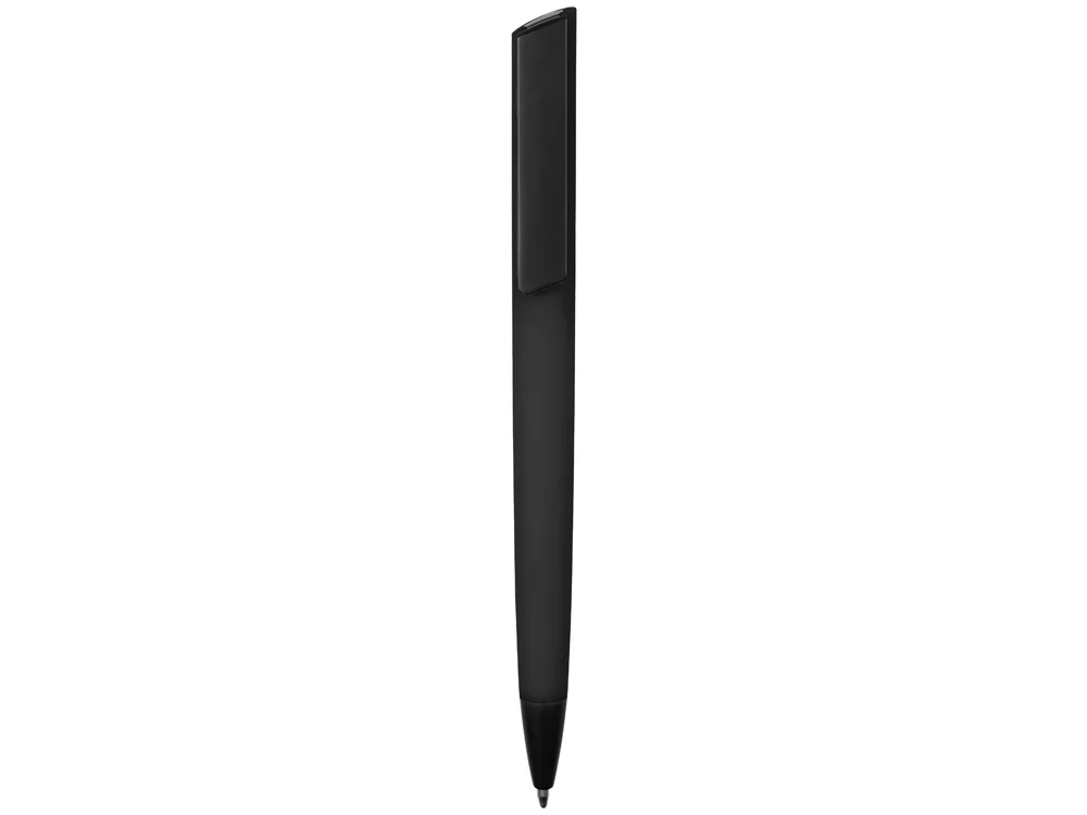 Ручка пластиковая шариковая C1 soft-touch черный - фото 2