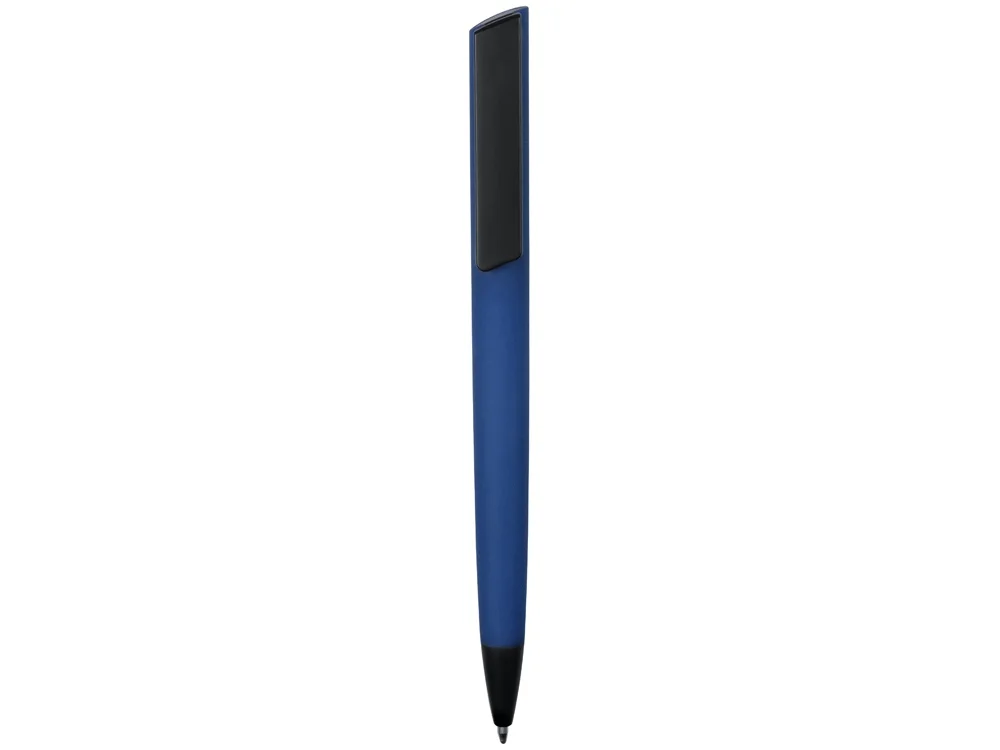 Ручка пластиковая шариковая C1 soft-touch синий - фото 2