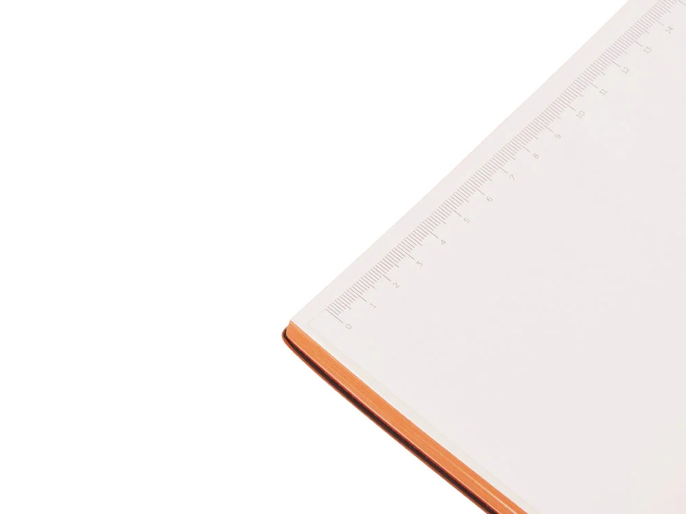 Бизнес-блокнот А5 C1 soft-touch оранжевый - фото 5