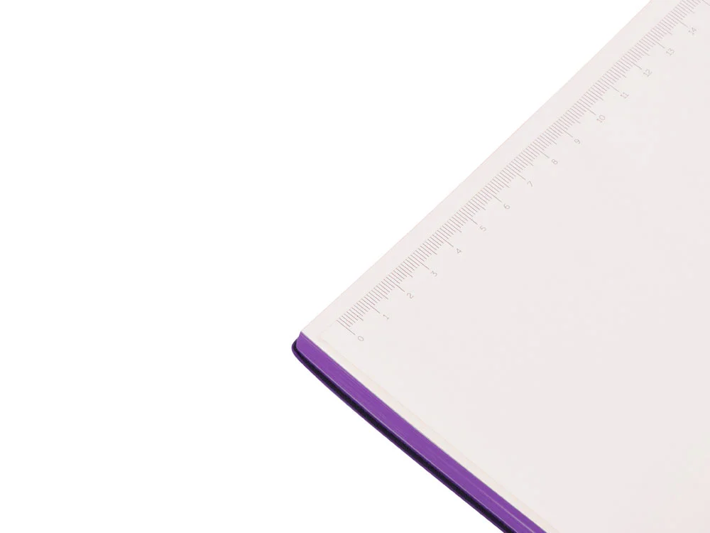 Бизнес-блокнот А5 C1 soft-touch фиолетовый - фото 5