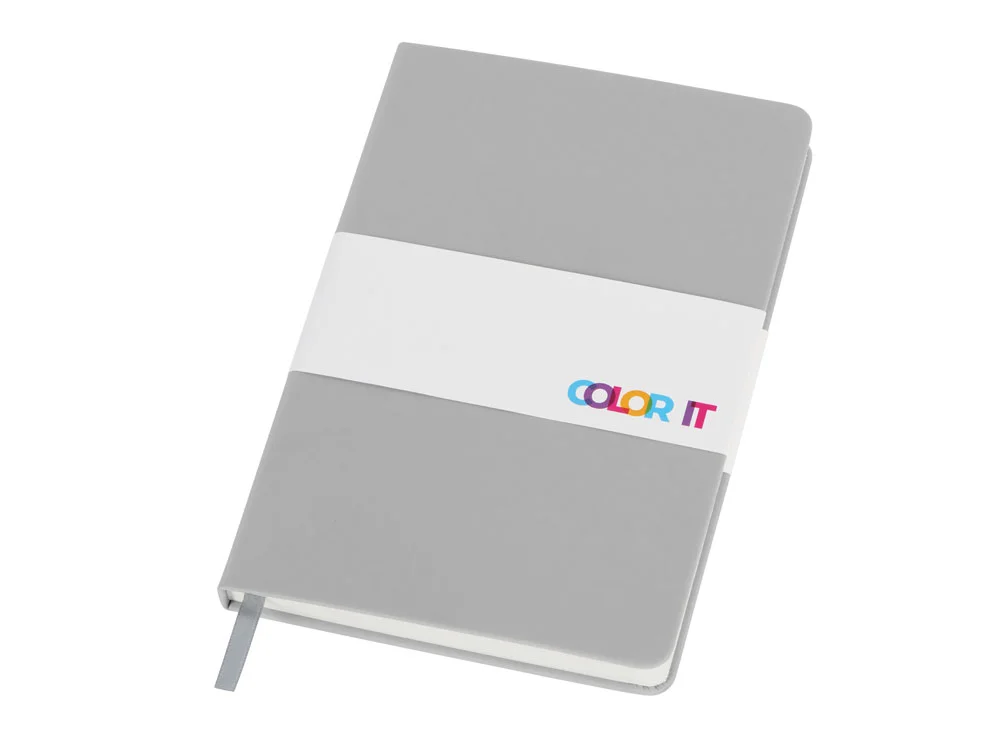 Бизнес-блокнот А5 C2 soft-touch серый - фото 6
